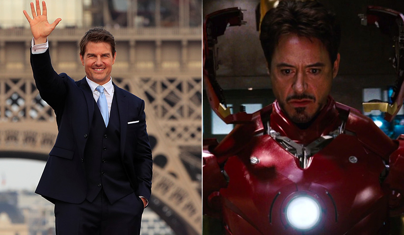 Tom Cruise hampir melakonkan watak Tony Stark/Iron Man di dalam filem Iron Man (2008)