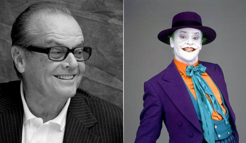 Pelakon lagenda Hollywood, Jack Nicholson, antara pelakon yang terkenal melakonkan watak Joker.