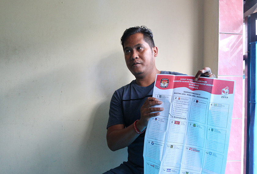  Saputro Dwi, juga penyokong Prabowo-Sandi, percaya Prabowo berupaya membawa perubahan ekonomi yang diperlukan Indonesia. - Team Ceritalah