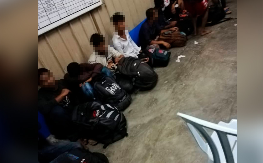 Cubaan tersebut bagaimanapun berjaya 'dihidu' oleh anggota kawalan Pos Tanjung Sepat, di Kuala Langat dalam kejadian kira-kira pukul 2.30 pagi, pada 5 April lalu. - Foto PDRM