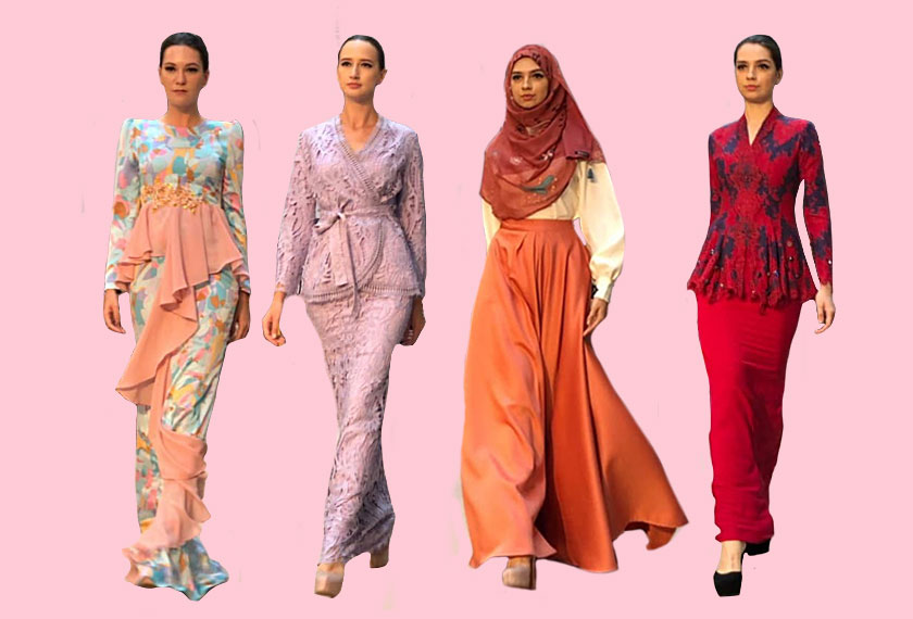 Sebahagian koleksi yang dipratontonkan semasa pelancaran Gaya Koleksi Raya 2019