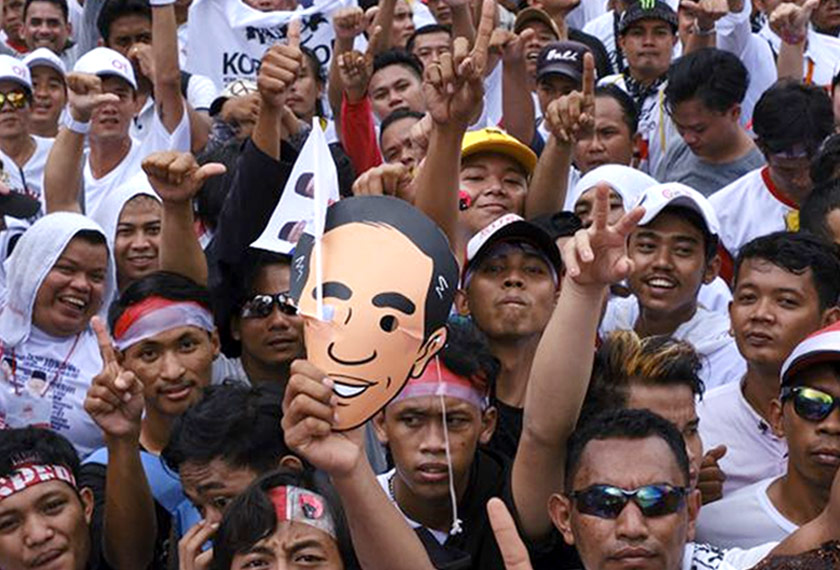  Jokowi meningkatkan peratusan undi di dua wilayah utama, Jawa Timur dan Barat, masing-masing kepada lebih 12 dan 10 peratus. Getty Images/Ceritalah