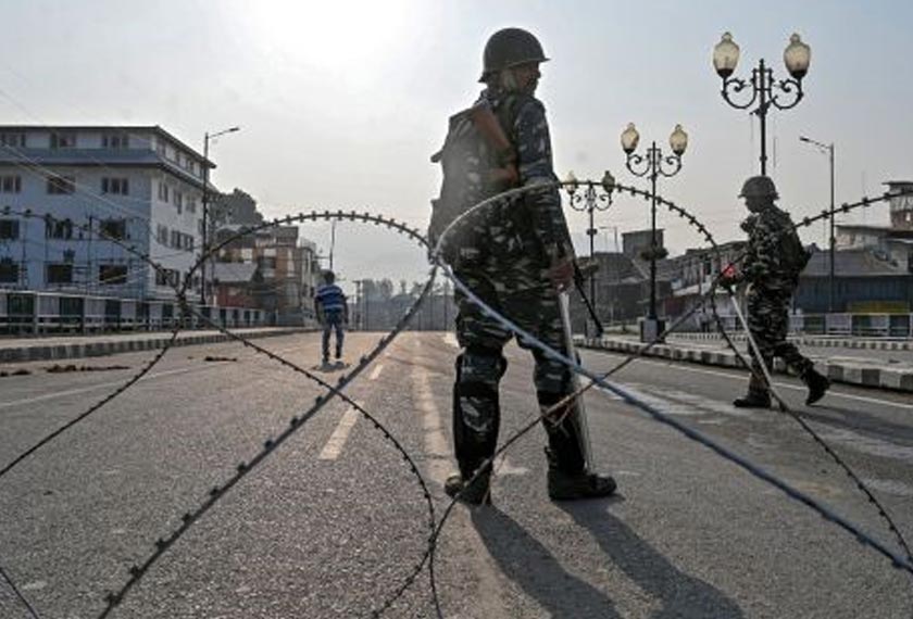 Over the past few weeks, and in the run- up to the curfew, a further 35,000 Indian soldiers have been deployed in addition to half a million already there. - Getty Image