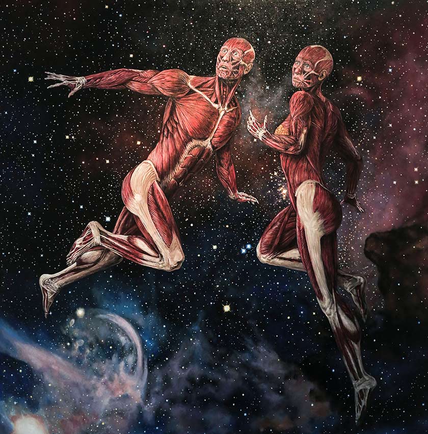 Pengharapan Yang Pertama karya Edroger Rosili di BEDA Exhibition, Segaris Art Centre