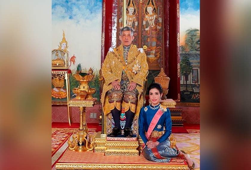 Foto Istana Thailand via Reuters