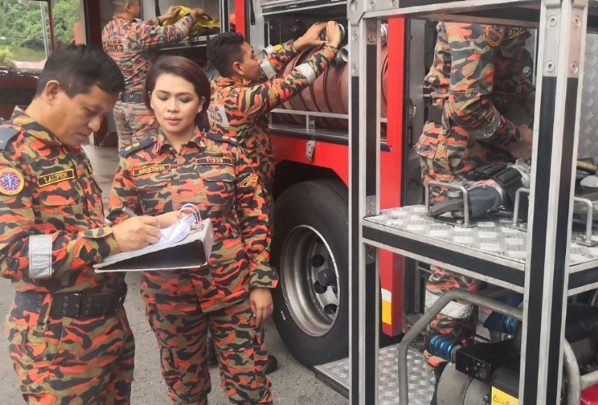 Agustavia mendapat kerjasama seluruh pasukan dan dihormati sebagai Ketua BBP Lintas. - Astro AWANI