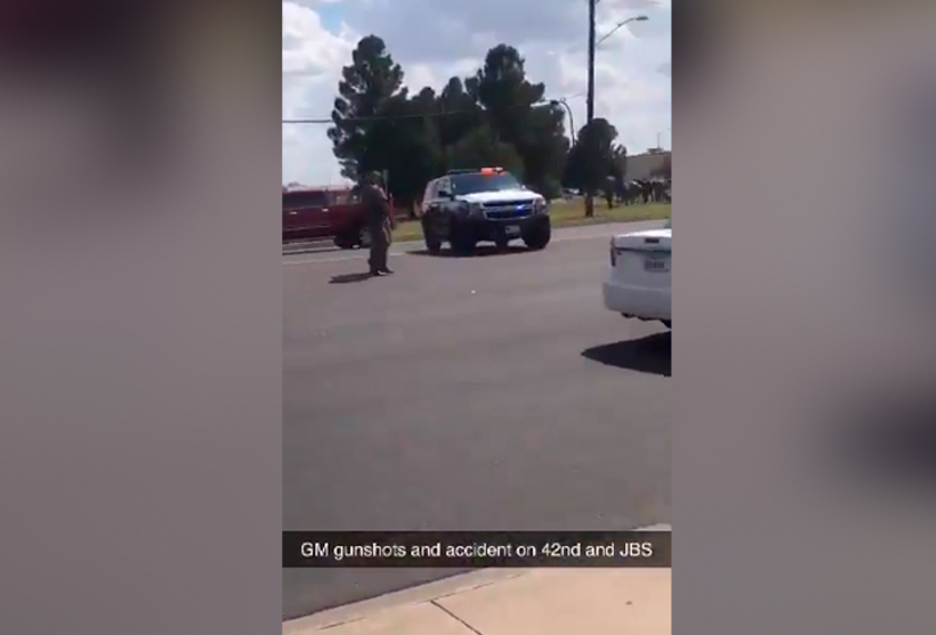 Insiden tembakan rambang di Texas.