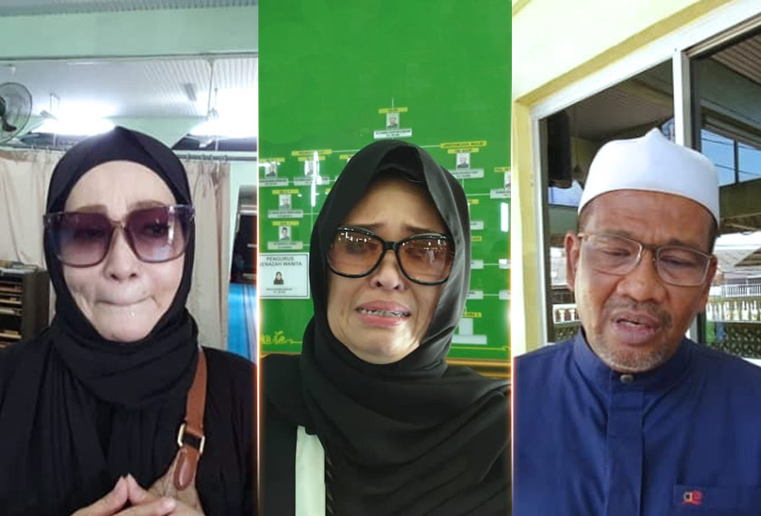 Ramlah Ram, Azlina Aziz dan Nash merupakan antara sahabat karib Allahyarham Nassier Wahab. - Gambar Astro AWANI