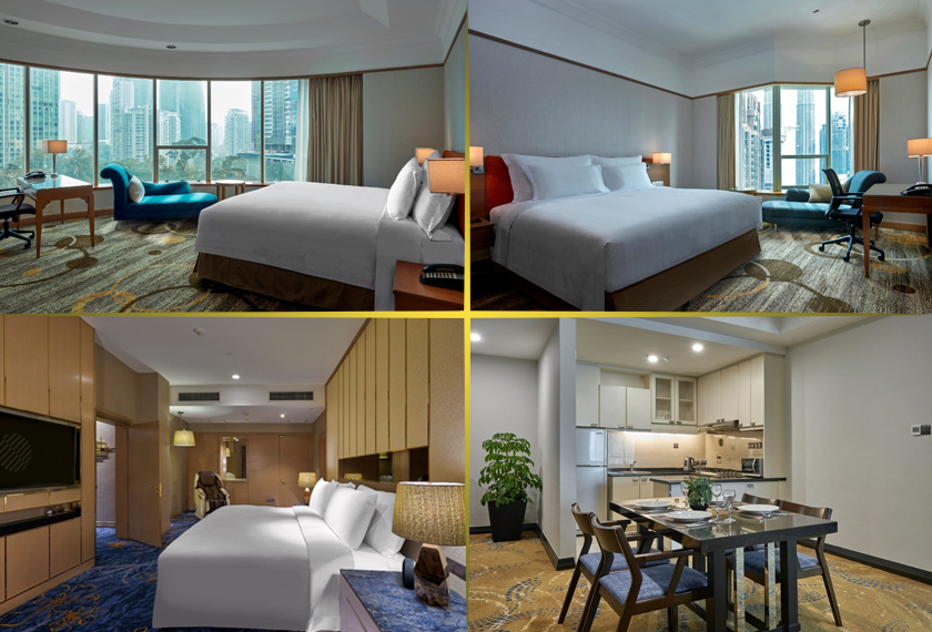   Pelbagai jenis gaya penginapan yang setiap satunya disertai aspek keselesaan dan kemudahan terkini. - Foto: Pullman KLCC