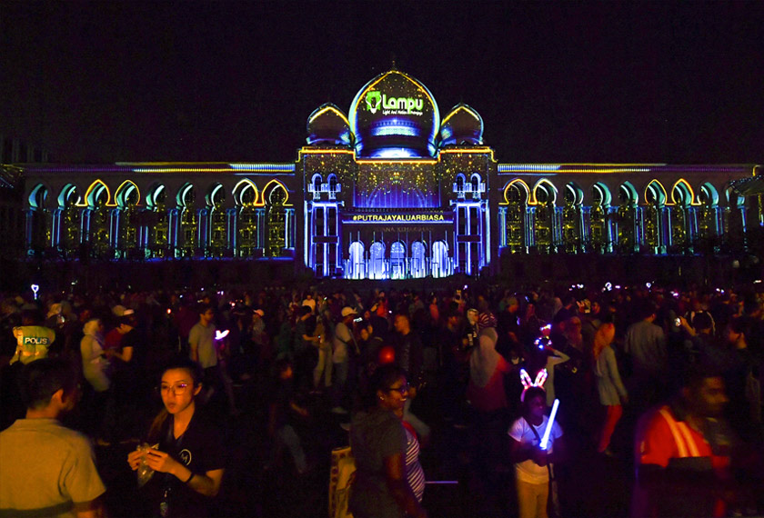 Festival LAMPU turut punya tarikan tersendiri untuk sambutan ambang tahun baru.