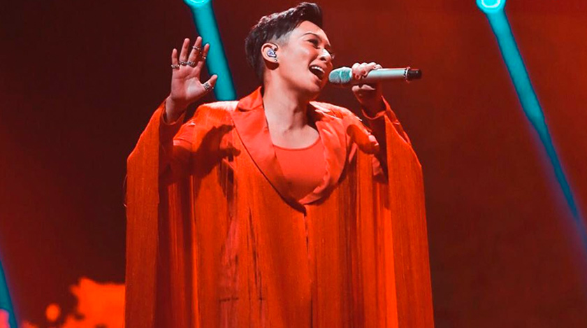 LAPORAN juri AJL33 memaklumkan, Misha Omar memperoleh laluan mudah untuk memenangi kategori Vokal Terbaik menewaskan pencabar lain. - Gambar Instagram TV3