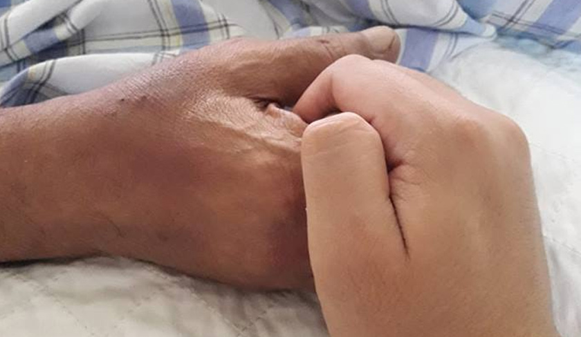 Alan gathered much inspiration from his dad, right till the latter's last breath.