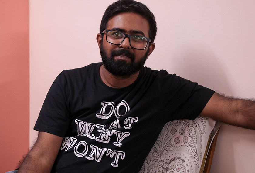 Jabaraj, 38 tahun, ialah seorang Tamil yang beragama Kristian. Dia bekerja sebagai konsultan NGO. Foto Ceritalah