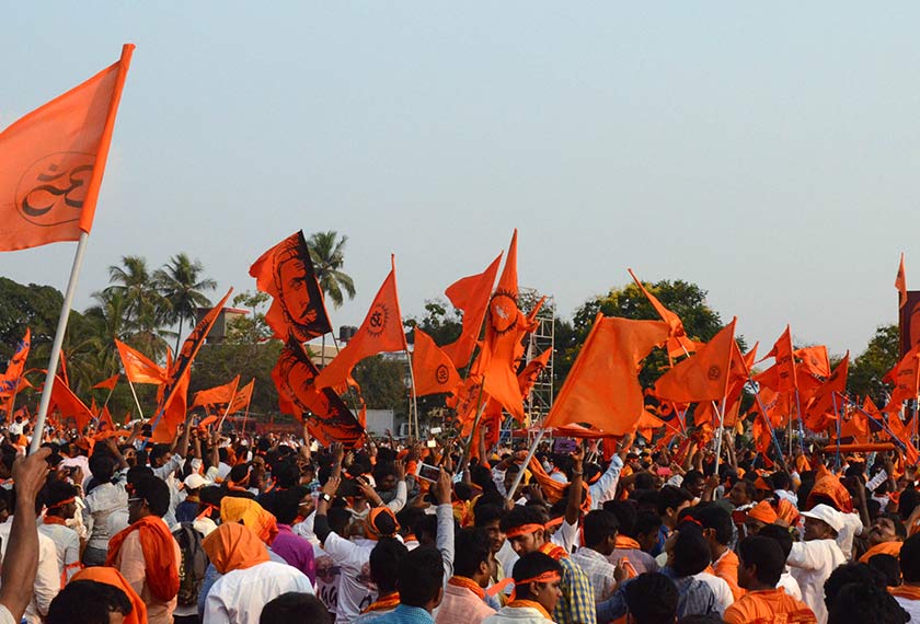 Jabaraj belajar di sekolah RSS. Dia masih ingat diajar mengenai kepentingan identiti dan nasionalisme Hindu. Foto themanipaljournal.com