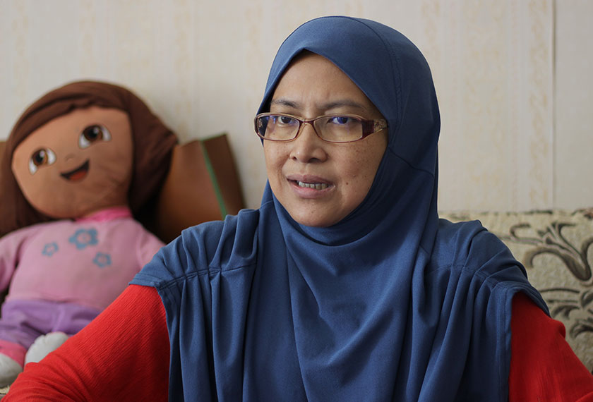 Tidak pernah wujud erti 'sakit' dalam kamus hidupnya dalam memperjuangkan nasib anak CP - Foto AWANI Rangers