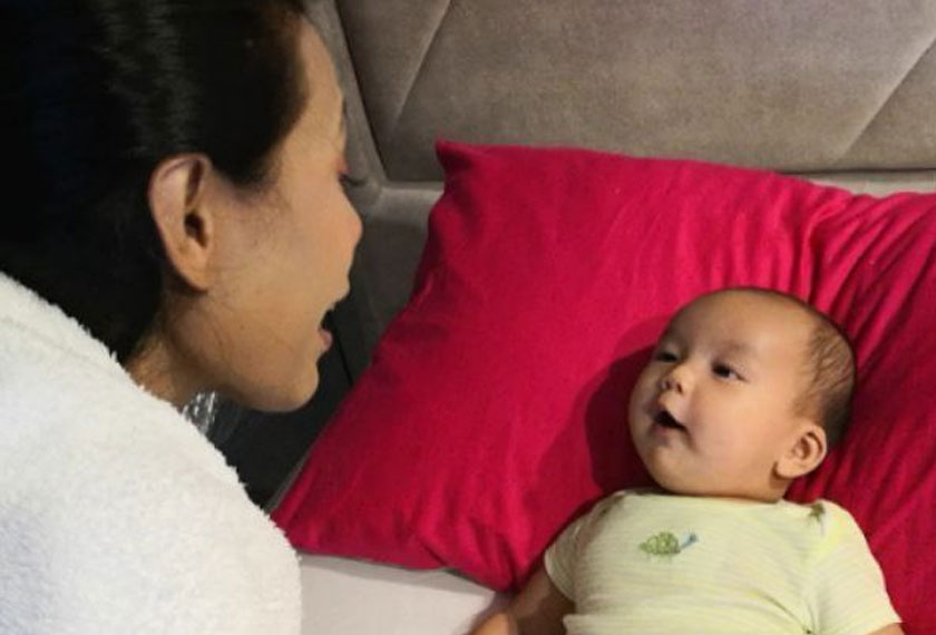 DOA Lana buat anaknya, Billy yang kini diuji dengan kesakitan tidak pernah putus. Pelakon itu juga meminta peminat-peminat untuk sama mendoakan kesejahteraan anaknya. - Gambar Instagram Lana Nodin