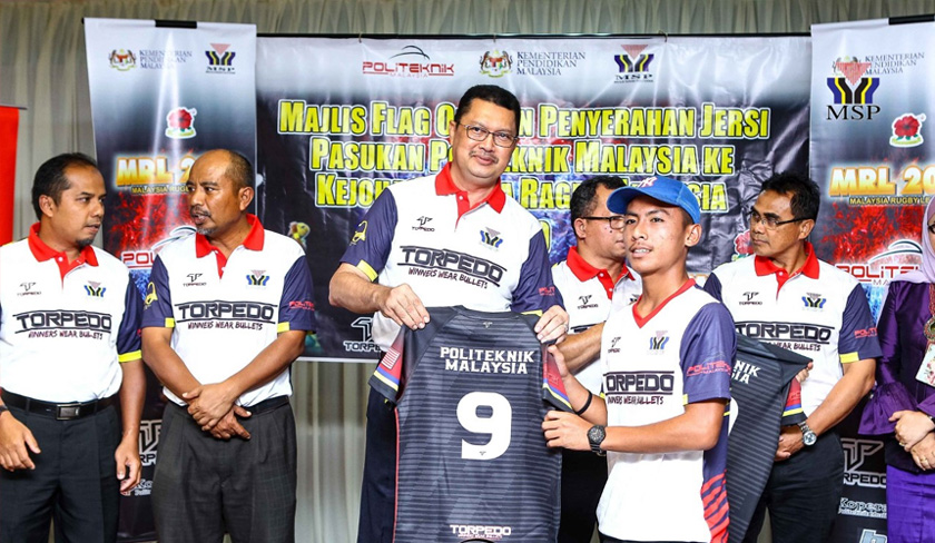 Politeknik Malaysia meletakkan sasaran untuk kekal berada di takhta liga - Foto Politeknik Malaysia