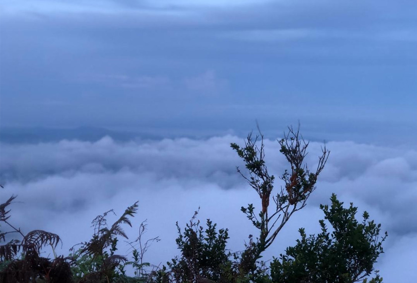 Pemandangan dari puncak Gunung Ledang