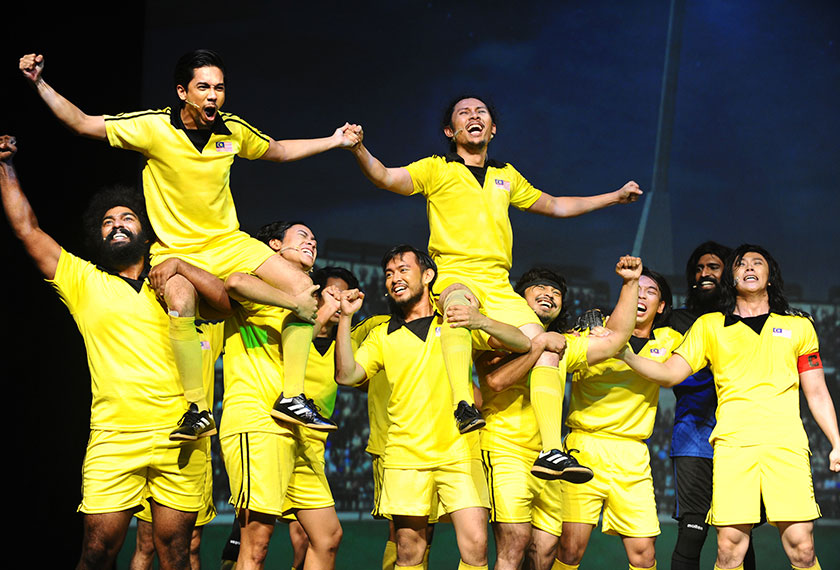 Saat gemilang Harimau Malaya diraikan. - Enfiniti