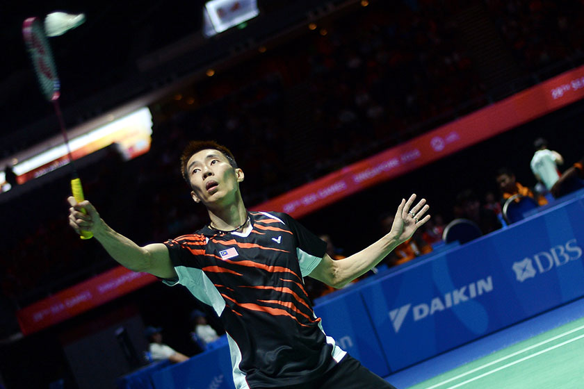 Lee Chong Wei has and always will be Gianni's top local sporting icon.