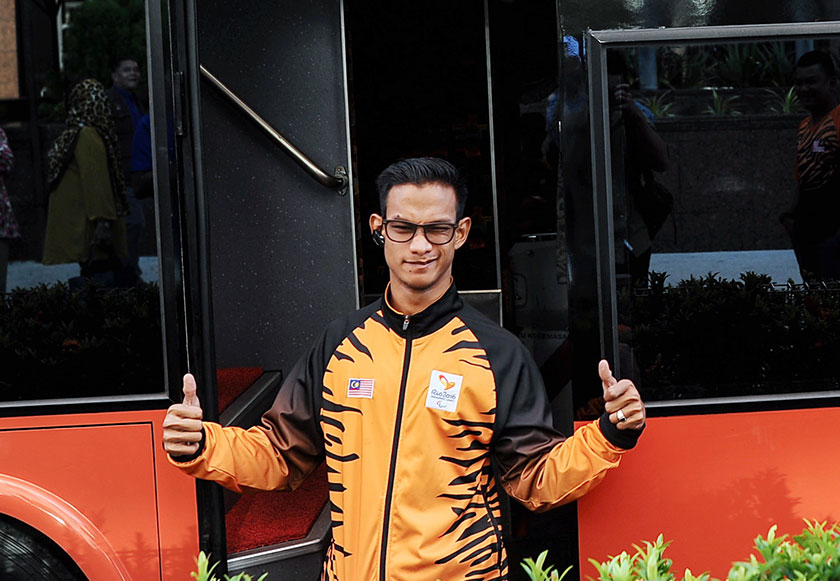 Saiful says Ridzuan's ‘never give up’ attitude is one that every athlete should possess in their careers.