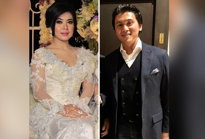 PERNIKAHAN Syahrini dan Reino Barack pada Rabu sekali gus menamatkan teka-teki peminat di Indonesia. - Gambar sumber media sosial