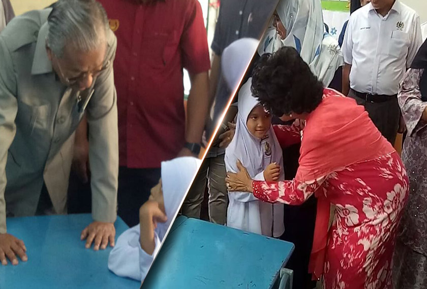 Gambar lawatan beliau yang disertai isterinya Tun Dr Siti Hasmah Mohamad Ali itu turut dikongsikan di laman media sosial Instagramnya- Foto instagram chedetofficial