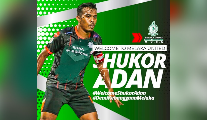 Pengalaman Shukor Adan diperlukan Melaka United untuk mengharungi musim baharu ini.
