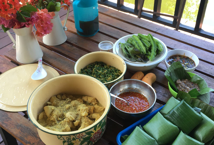 Beras untuk linopot mengikut tradisi asli adalah padi huma - Foto Ramzah Dambul