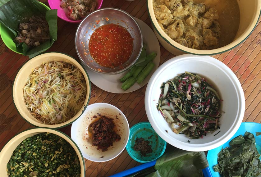 Beras untuk linopot mengikut tradisi asli adalah padi huma - Foto Ramzah Dambul