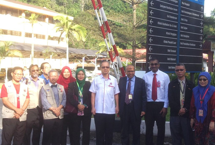 KERJASAMA antara FPMPAM dan Kementerian Kesihatan Malaysia dapat melancarkan lagi misi sukarelawan