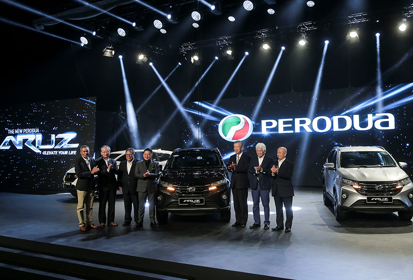Pelancaran Perodua Aruz di MITEX pada Selasa. - Astro AWANI/Shahir Omar