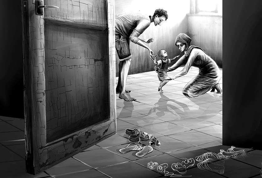 'I watched my family die'