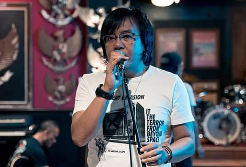 Sesi latihan sebelum konsert Dewa 19 - Foto Cak Frod dan Fraudy Yunanto