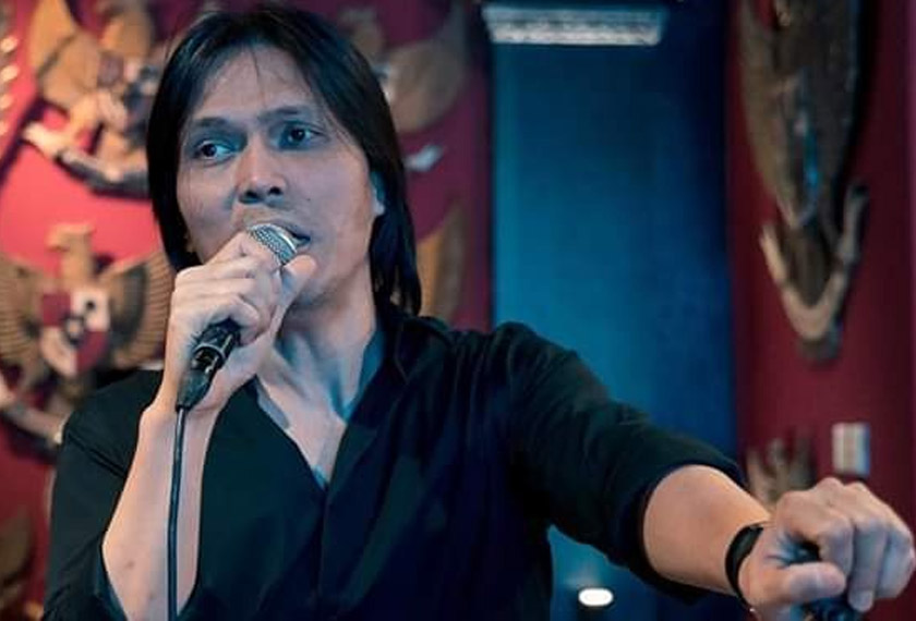 Sesi latihan sebelum konsert Dewa 19 - Foto Cak Frod dan Fraudy Yunanto