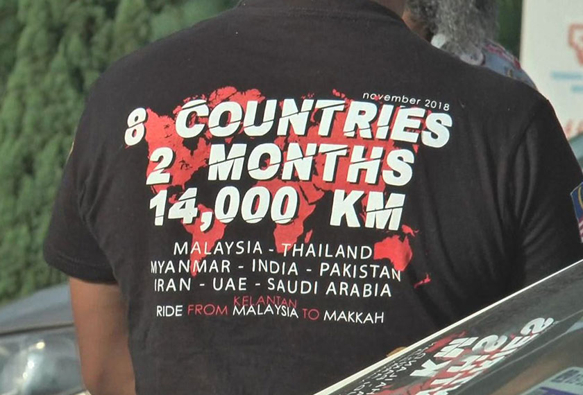 Pelbagai cabaran ditempuhi kumpulan konvoi ini dalam perjalanan mereka ke Tanah Suci. - Astro AWANI