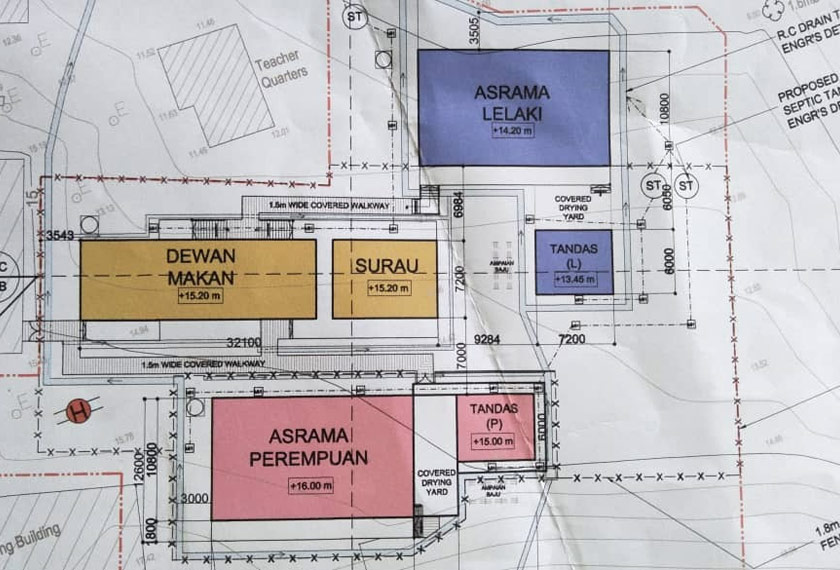Pelan Asrama Harian Luar Bandar (AHLB)