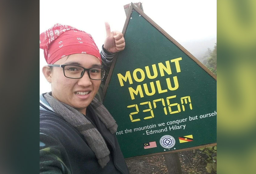 Seorang lagi mangsa yang merupakan pemandu pelancong rakyat tempatan, Roviezal Robin, 20 tahun masih belum ditemui. - Foto Facebook