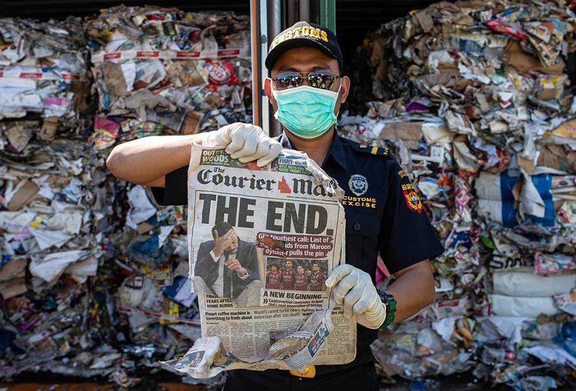 Awal bulan ini, Indonesia memutuskan untuk menghantar semula 49 kontena sisa tercemar ke Amerika Syarikat, Australia, Perancis, Jerman dan Hong Kong. Sampah dari negara maju semakin banyak yang dibuang ke Asia Tenggara selepas China tahun lalu menghalang import ke atas 32 jenis sisa pepejal. AFP/Juni Kriswanto/Ceritalah