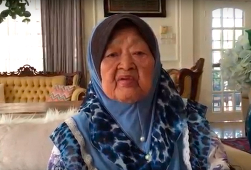 Dayang Zaharah yang ditemui baru-baru ini.