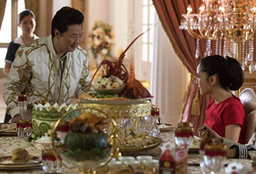 Filem yang memenangi anugerah, Crazy Rich Asians (2018), penuh dengan kemewahan dan glamor. Foto The Atlantic