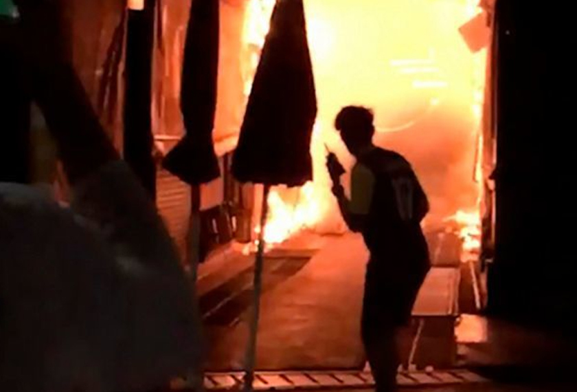 Tiada sebarang laporan tentang kecederaan ataupun kemalangan jiwa.