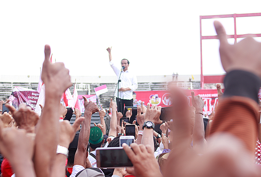 Indonesia juga menyaksikan terpilihnya kembali Presiden Joko Widodo pada Pilihan Raya Presiden 2019. Pasukan Ceritalah