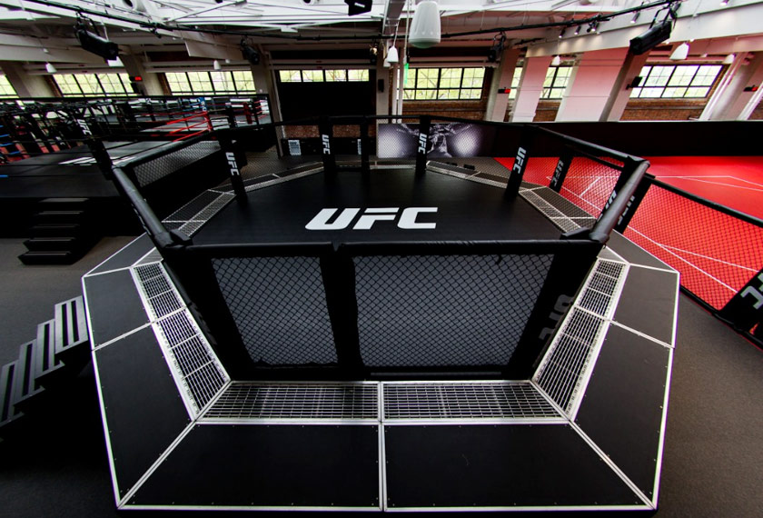 Fasiliti latihan di Institut Prestasi UFC Shanghai. - Foto UFC