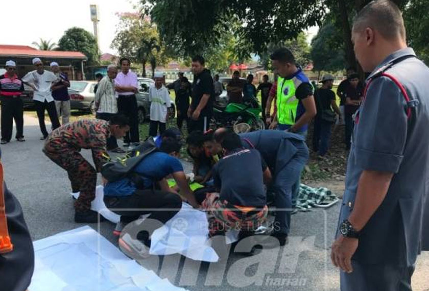 Difahamkan kedua-dua mangsa bersama tiga lagi rakannya pergi ke sungai berkenaan untuk bermandi-manda. - Foto Sinar Harian