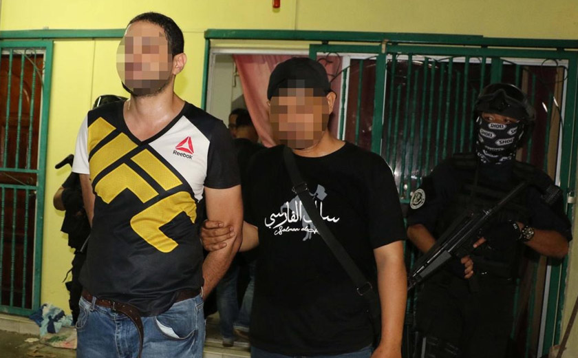 Warga asing yang terlibat telah diusir ke negara asal dan disenarai hitamkan daripada memasuki Malaysia. Foto ihsan PDRM