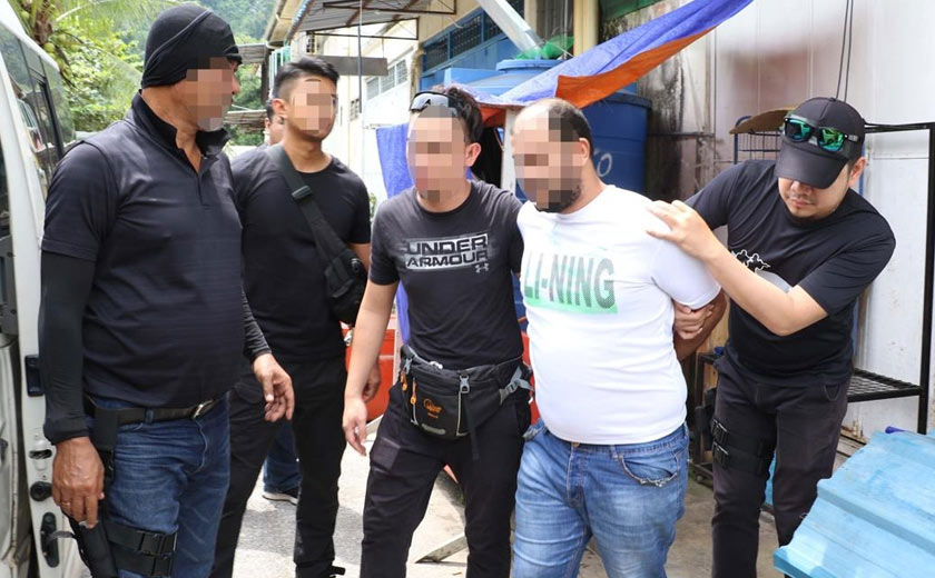 Operasi tersebut dilancarkan selepas Bahagian Counter Terrorism terima maklumat risikan daripada agensi perisikan asing. Foto ihsan PDRM