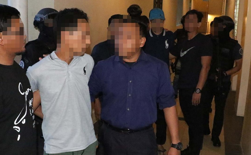 Polis mengesyaki anggota kumpulan pengganas ini terlibat dalam rancangan untuk melancarkan serangan berskala besar di beberapa buah negara. Foto ihsan PDRM