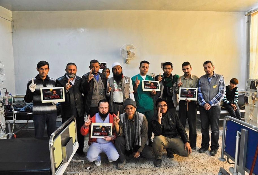 Kenangan di Pusat Perubatan Aleppo - Foto Johan Ariff, MAPIM