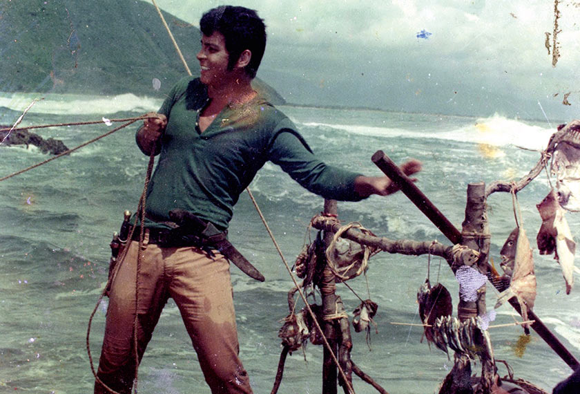 Fernando Poe Jr. dalam 'Alupihang Dagat'. Beliau kekal menjadi pengaruh utama dalam hidup Coco.  - FPJ Productions
